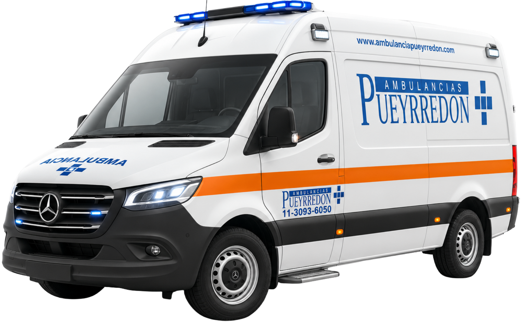 Ambulancia Mercedes-Benz Sprinter de Ambulancias Pueyrredón