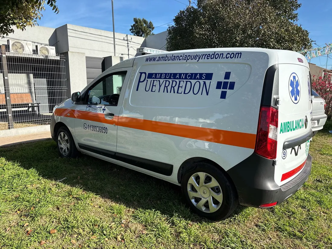 Ambulancia Renault Kangoo de Ambulancias Pueyrredón